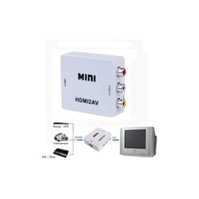 Cargar imagen en el visor de la galería, Convertidor De Video Hdmi A Rca Tv Blueray Xbox