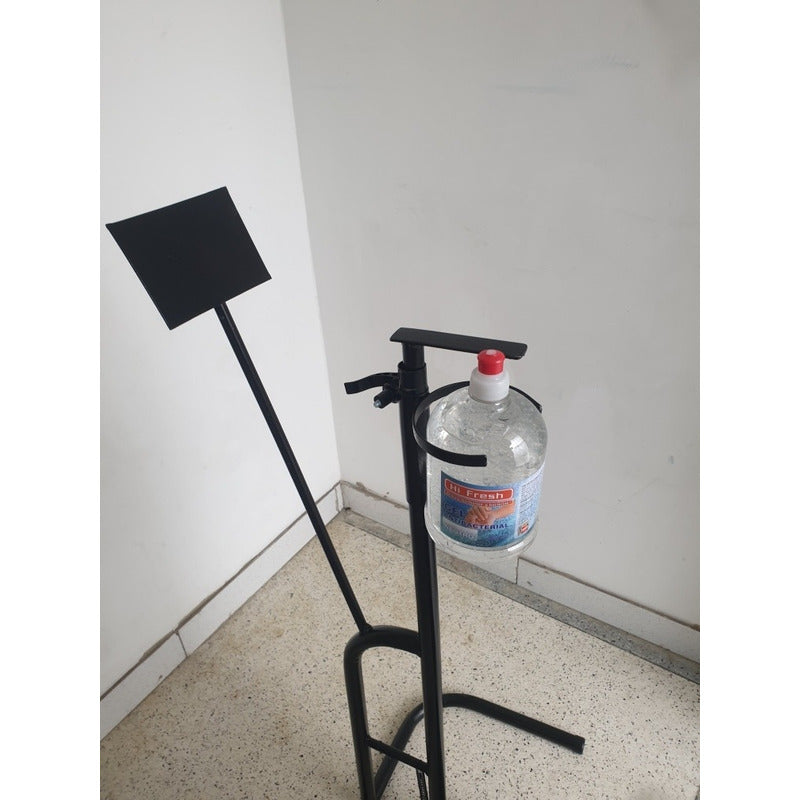 Dispensador De Gel  Pedestal Con Pedal Higiene Seguridad