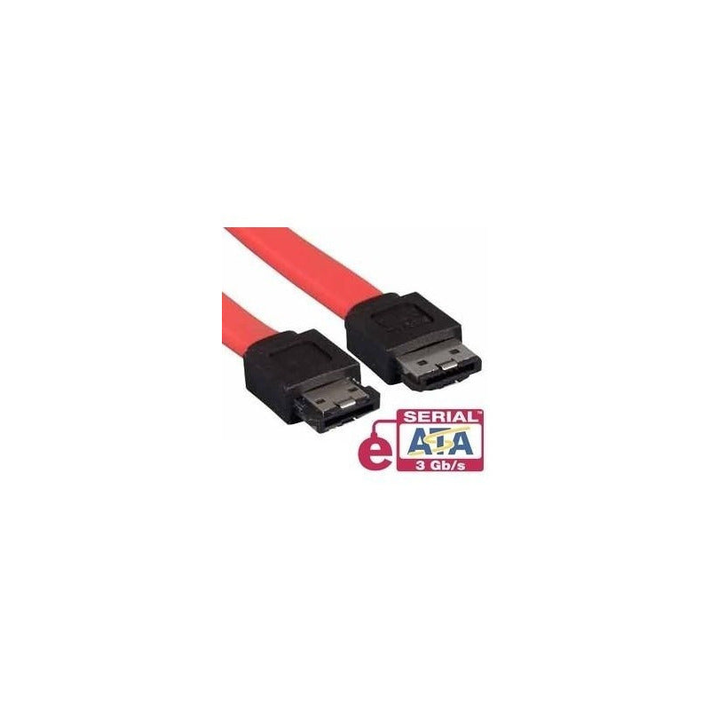 Remate Cables Esata  Serial Ata Sata E-sata Rojo
