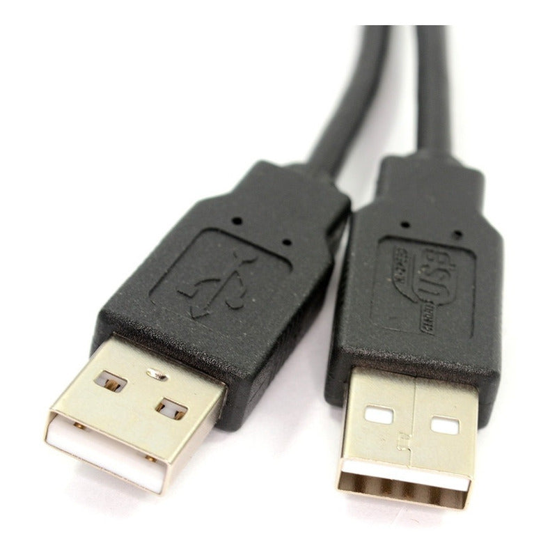 Remate Cable Usb Macho Macho 50 Cm Saldo Corto Cooler Bases