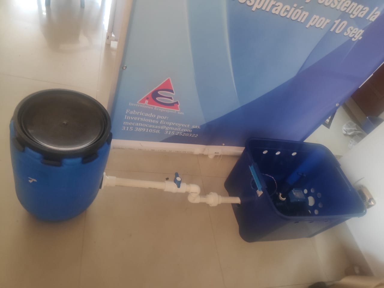 Tunel automático de desinfección  para centros comerciales
