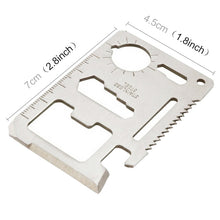 Cargar imagen en el visor de la galería, herramienta multifuncional de tarjeta de credito