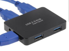 Cargar imagen en el visor de la galería, Hub usb 3.0 4 puertos alta velocidad