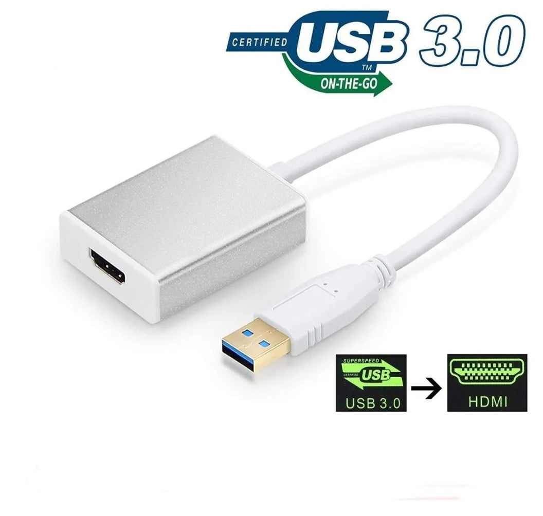 Adadptador de usb a hdmi tarjeta de video