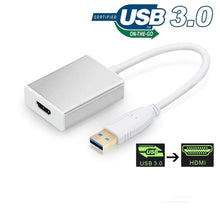 Cargar imagen en el visor de la galería, Adadptador de usb a hdmi tarjeta de video