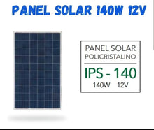 Cargar imagen en el visor de la galería, Panel solar 140w 12v