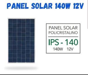 Panel solar 140w 12v