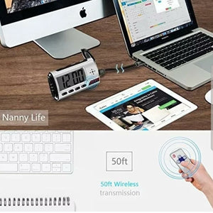 Reloj camara escritorio ranura micro sd