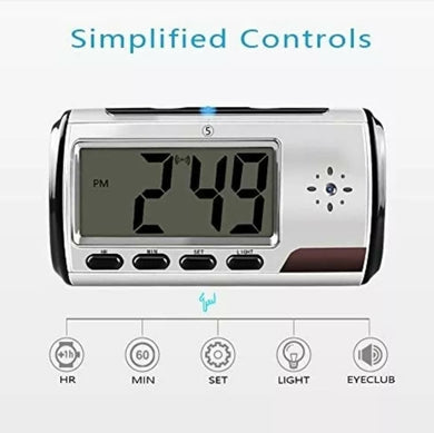 Reloj camara escritorio ranura micro sd