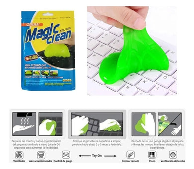 Gel De Limpieza Teclados, Rejillas Auto, Portátiles, Celular