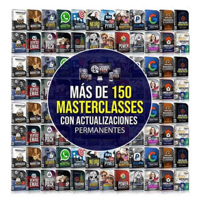 MEGA PACK Entrenamientos en linea mas de 200 cursos en un solo paquete