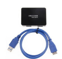 Cargar imagen en el visor de la galería, Hub usb 3.0 4 puertos alta velocidad