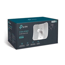 Cargar imagen en el visor de la galería, Antena TP-LINK 5GHz CA 867Mbps 23dBi exterior CPE CPE710 PoE pasivo hasta 867 Mbps